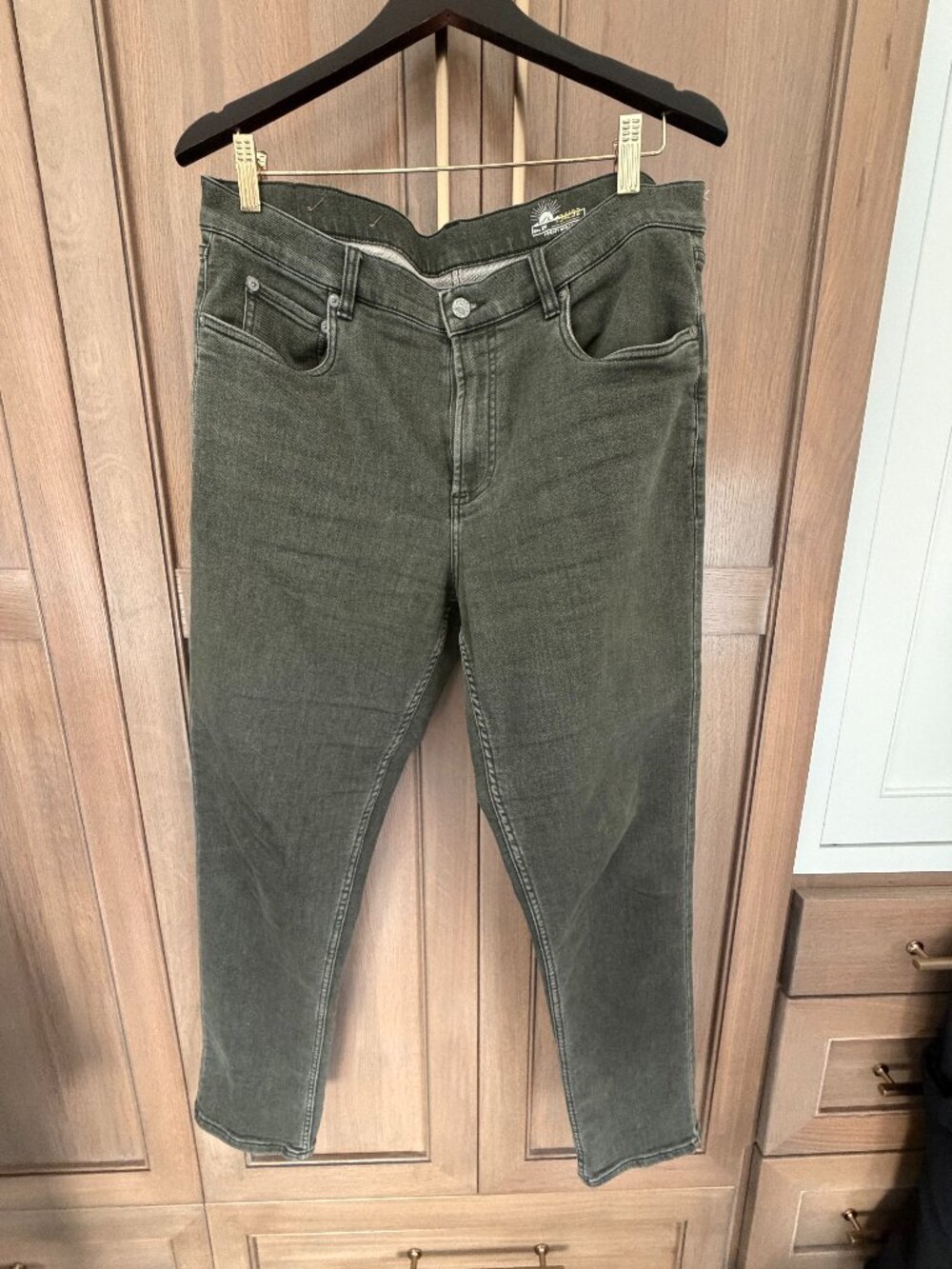 Stretch Terry 5-Pocket Pant - Pine Forest
